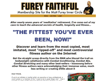 Tablet Screenshot of fureyfaithful.com